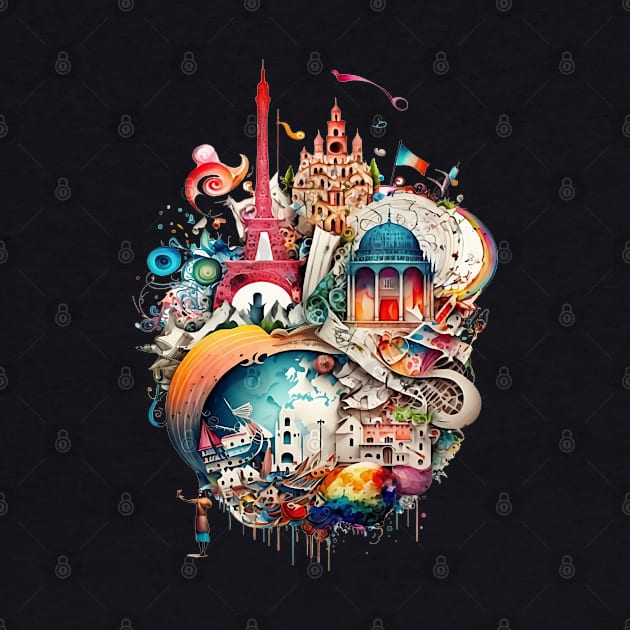 Musical City by AI INKER